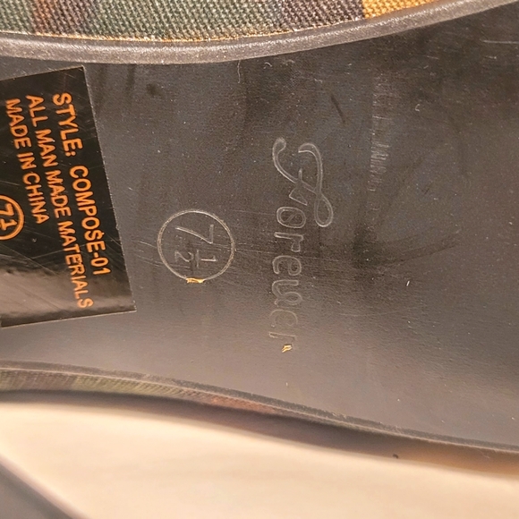 Forever 21 camo stiletto Ankle boot / booties - Picture 7 of 8